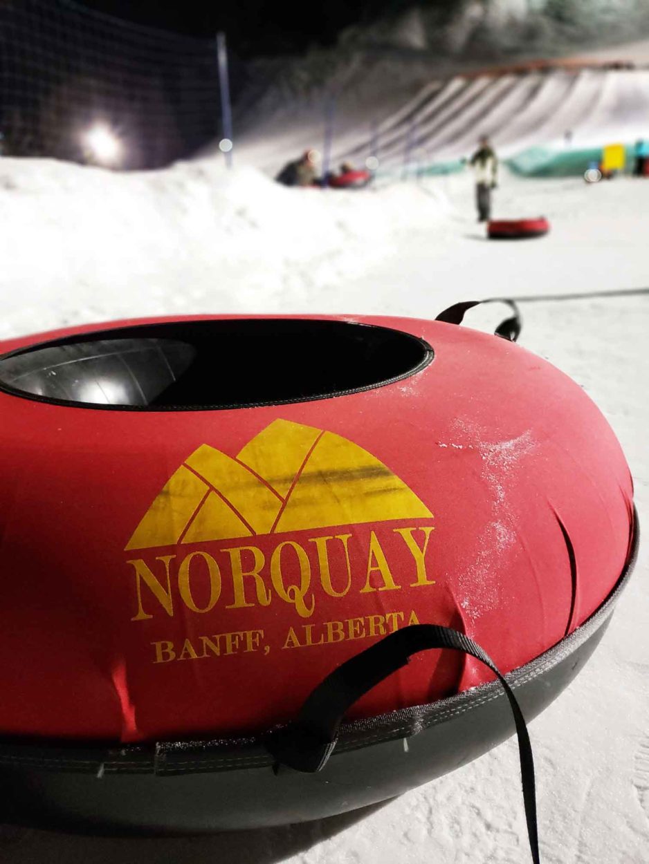 Night Tubing at Mt Norquay Main Photo