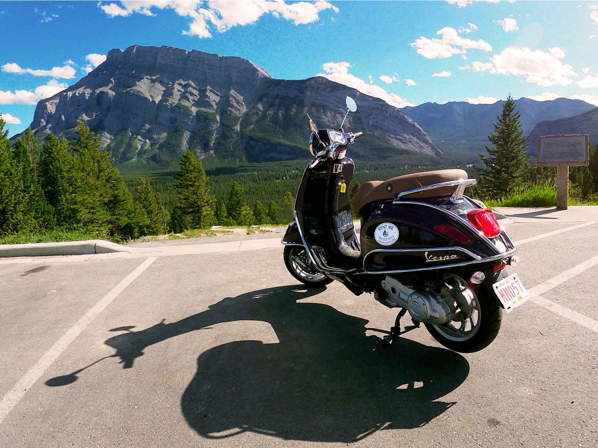 Banff By Scooter at Tunnel Mountain