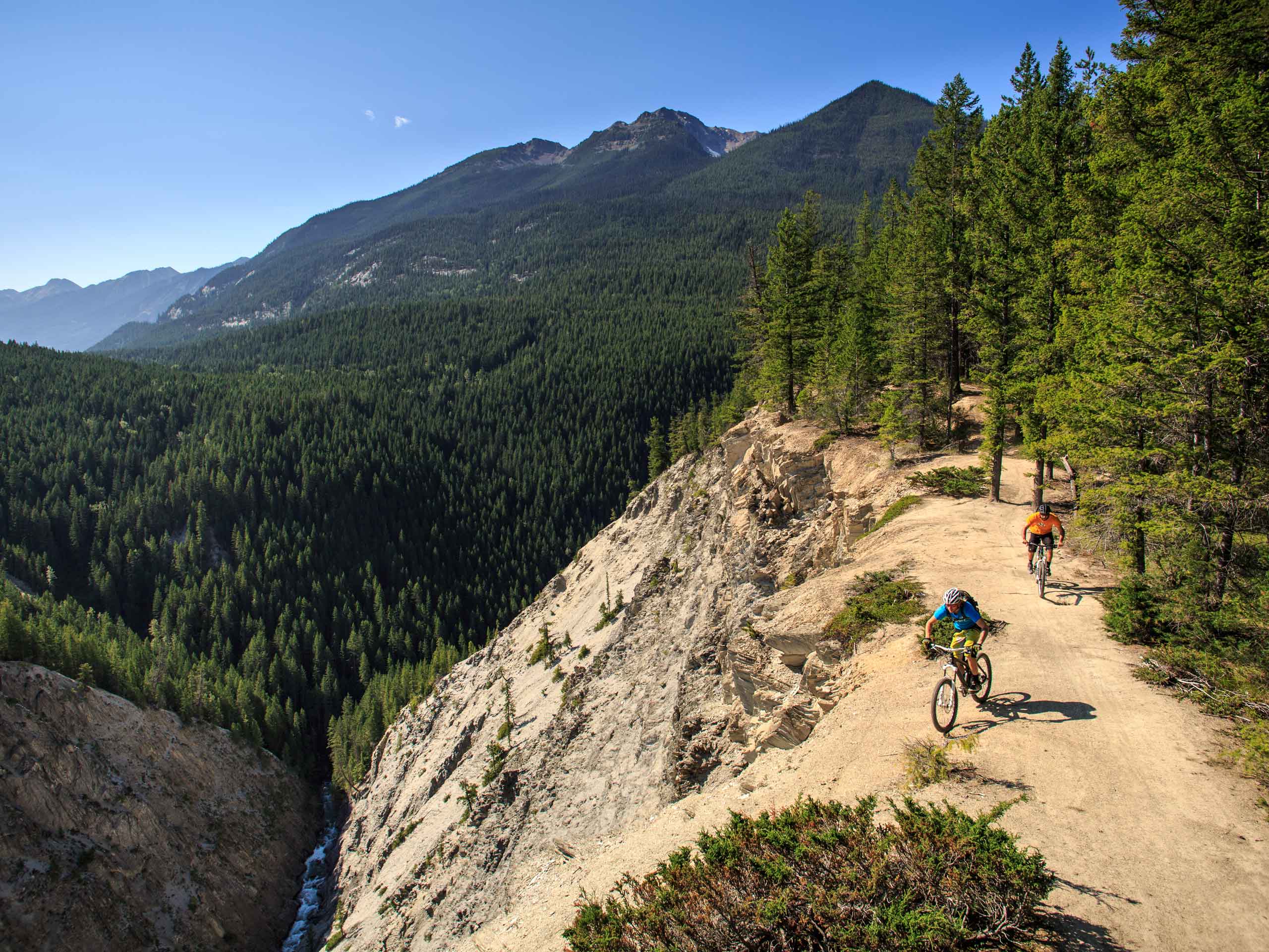 Mountain Biking with Higher Ground in Golden BC