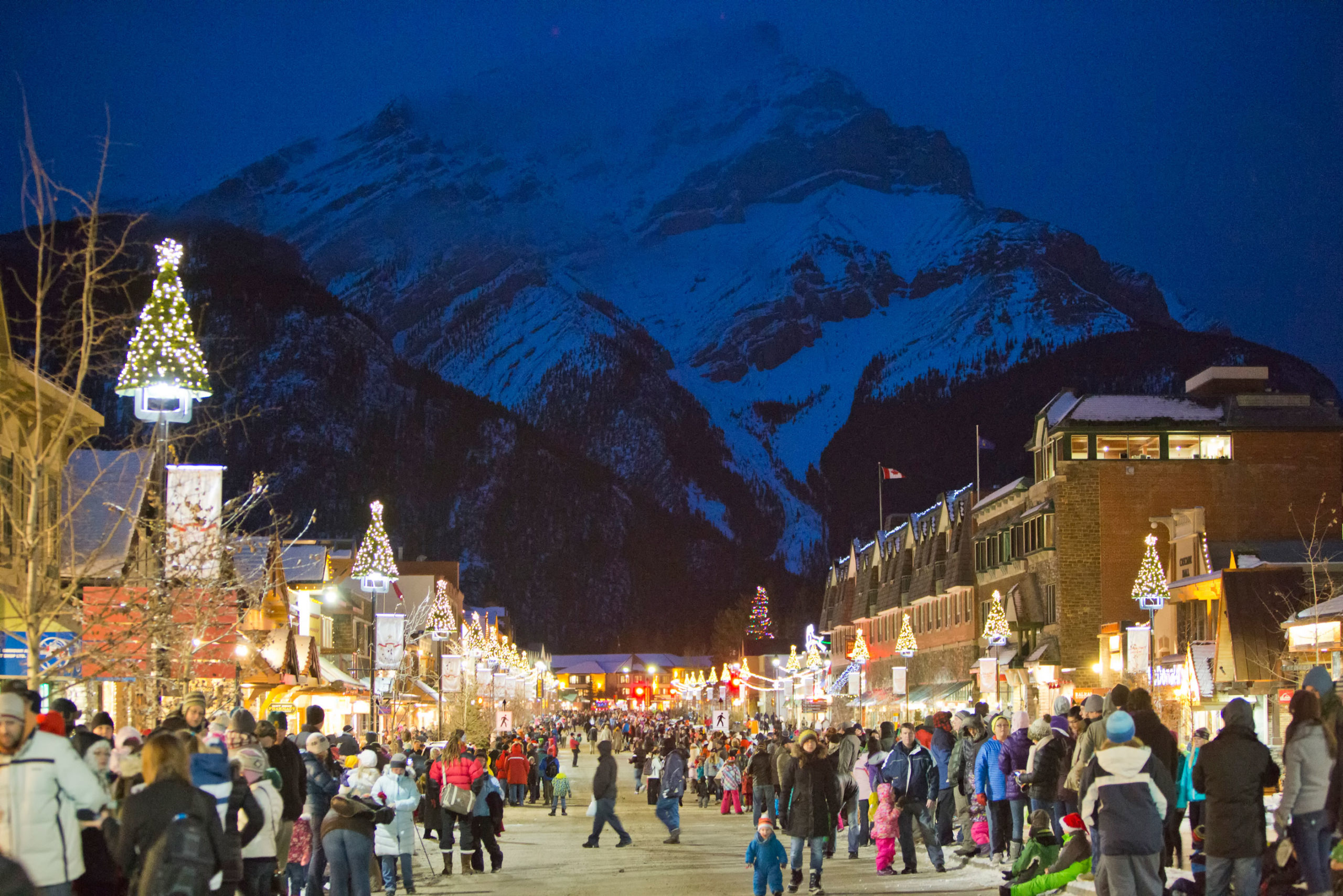 Banff Christmas Shopping