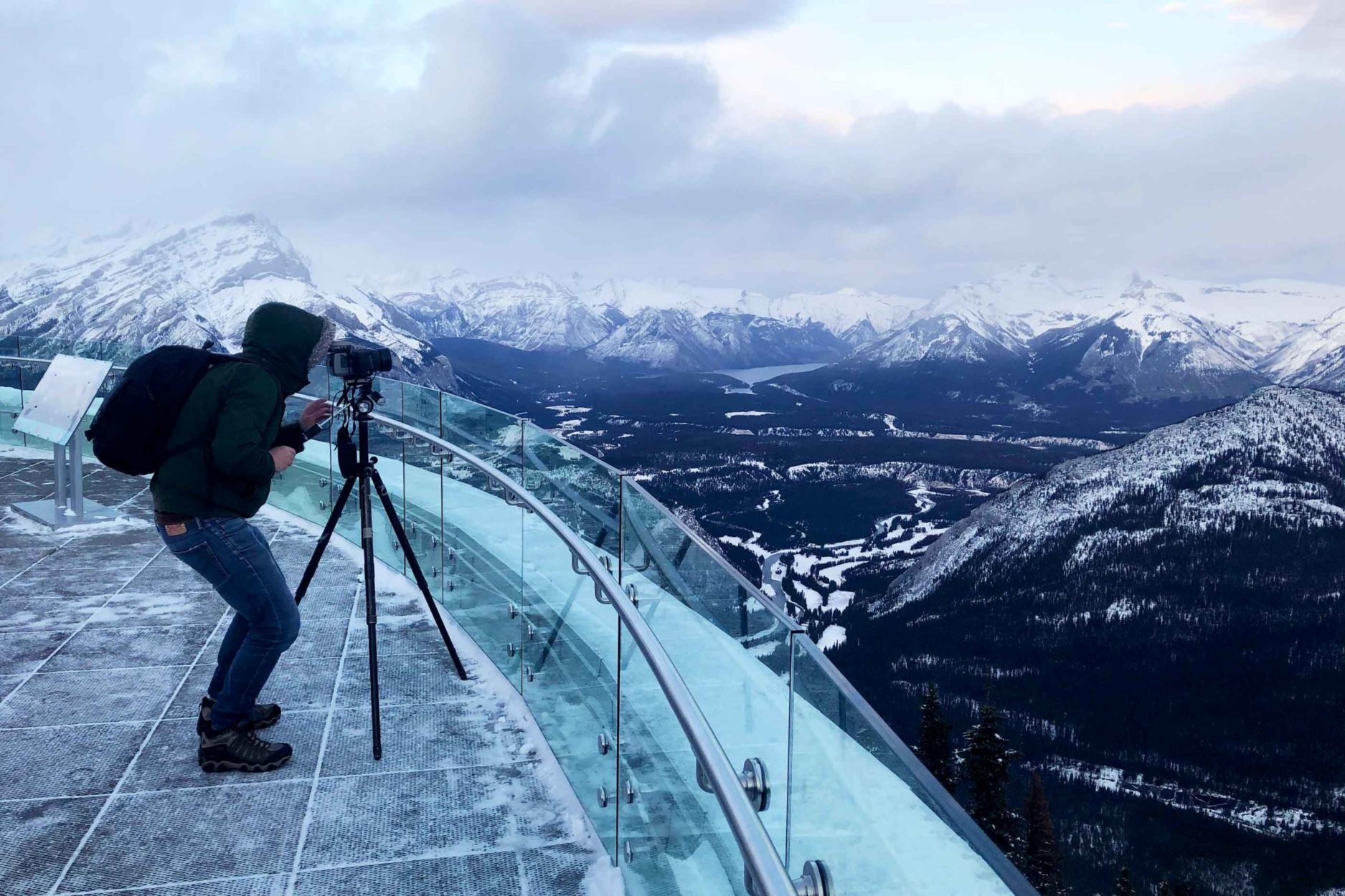 Sunset Sulphur Mountain in Banff | Canadian Rockies