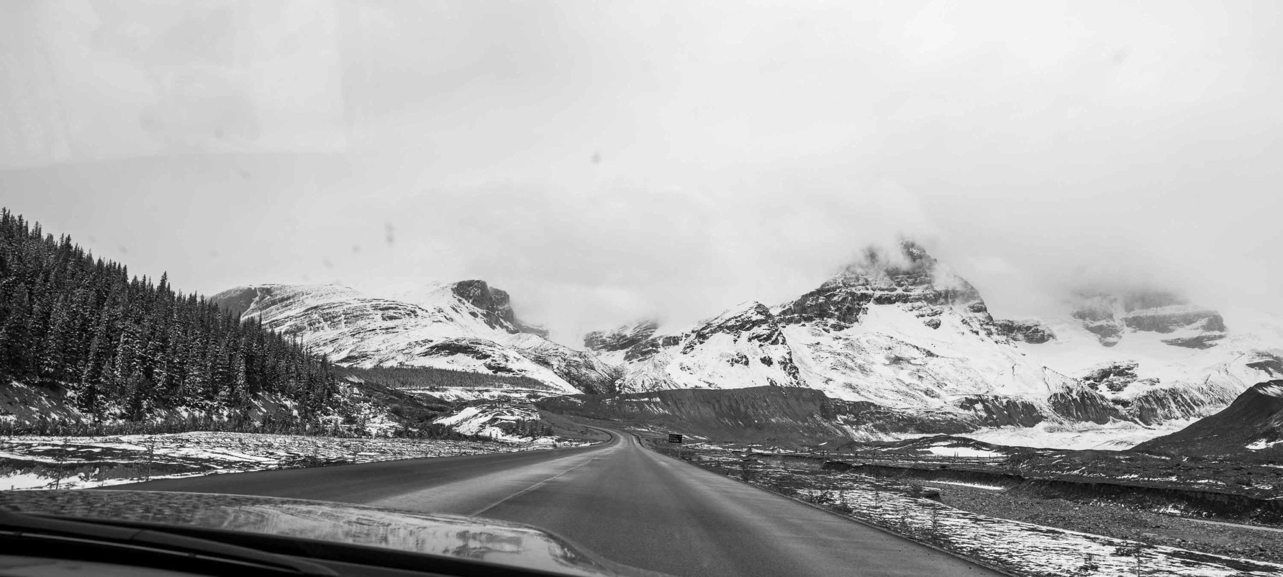 Driving through the Canadian Rockies Main Photo