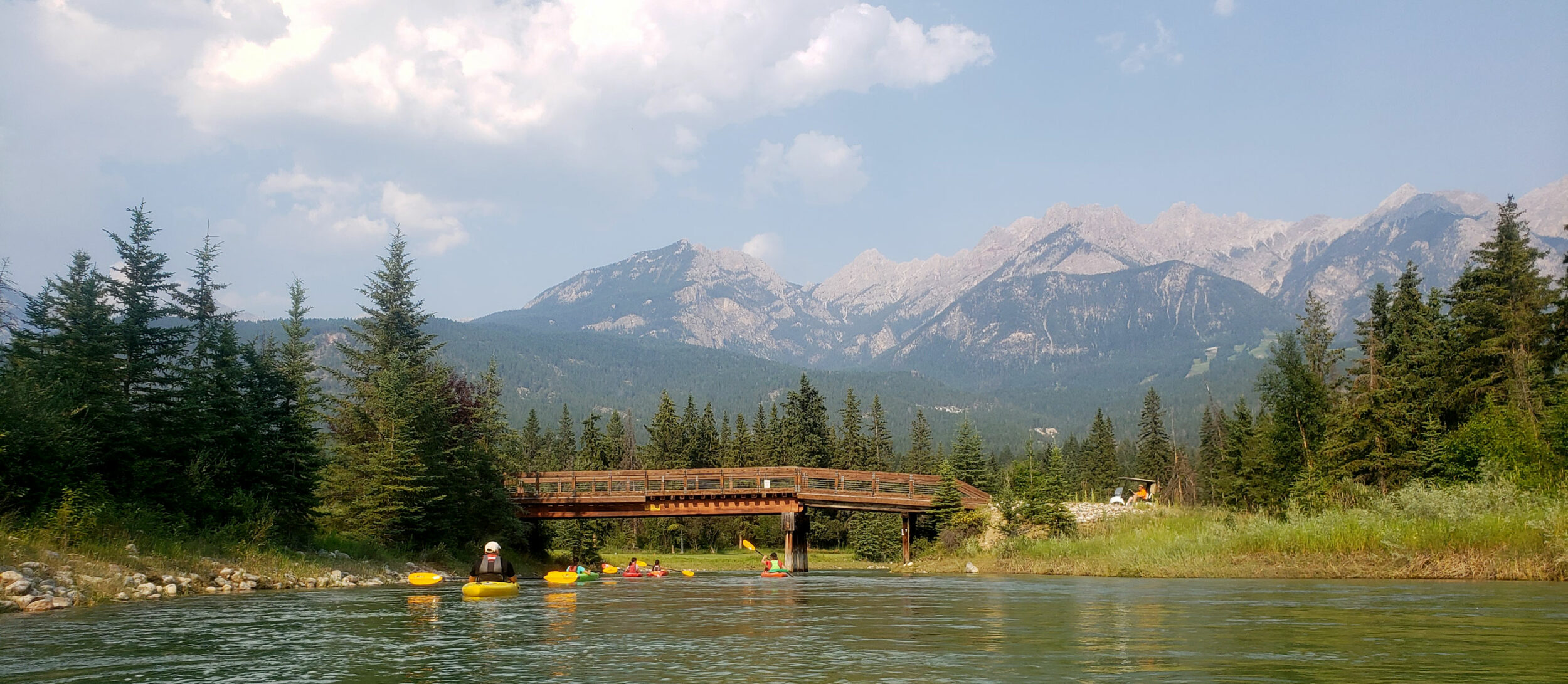 Kayaking the Columbia on Where Rockies