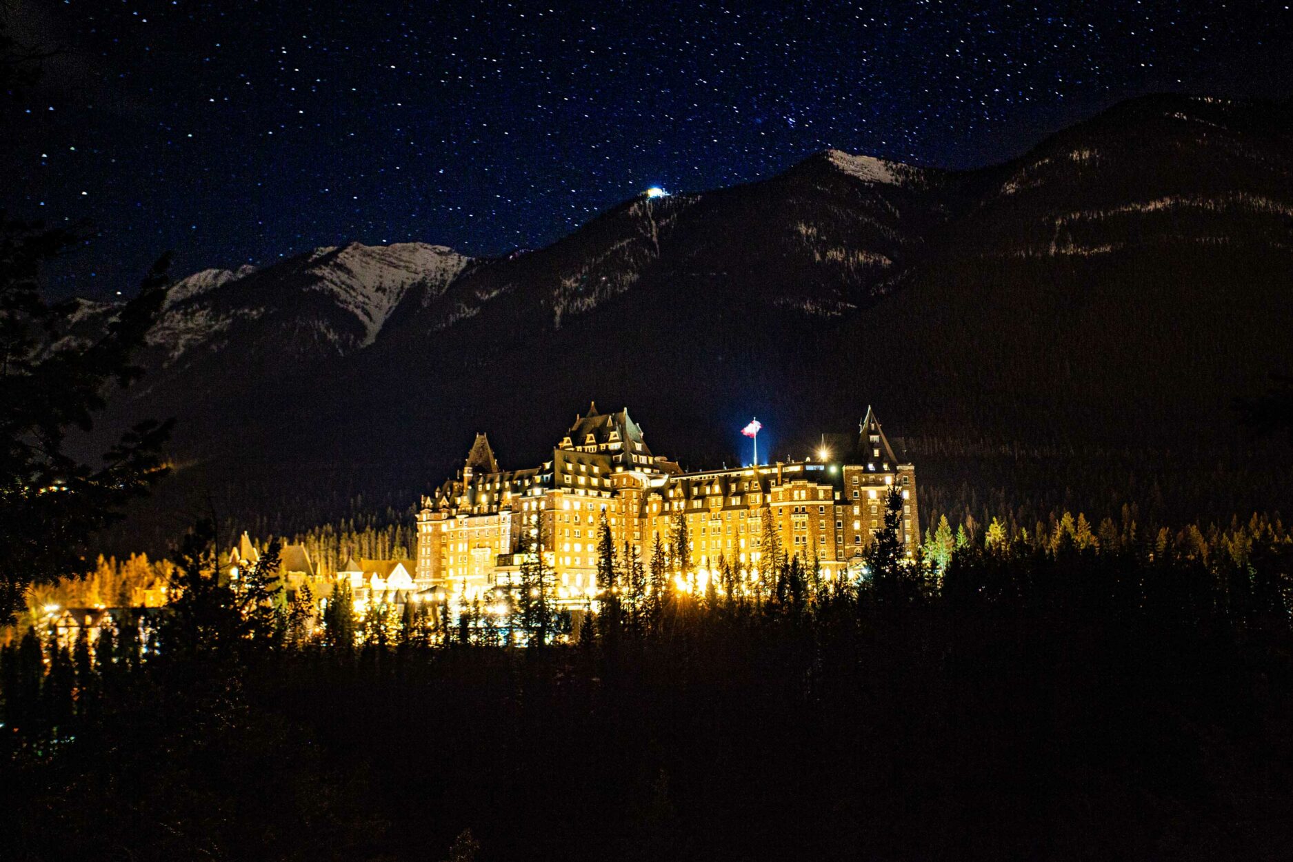 Tips and tricks for lowlight photography in the Canadian Rockies on Where Rockies