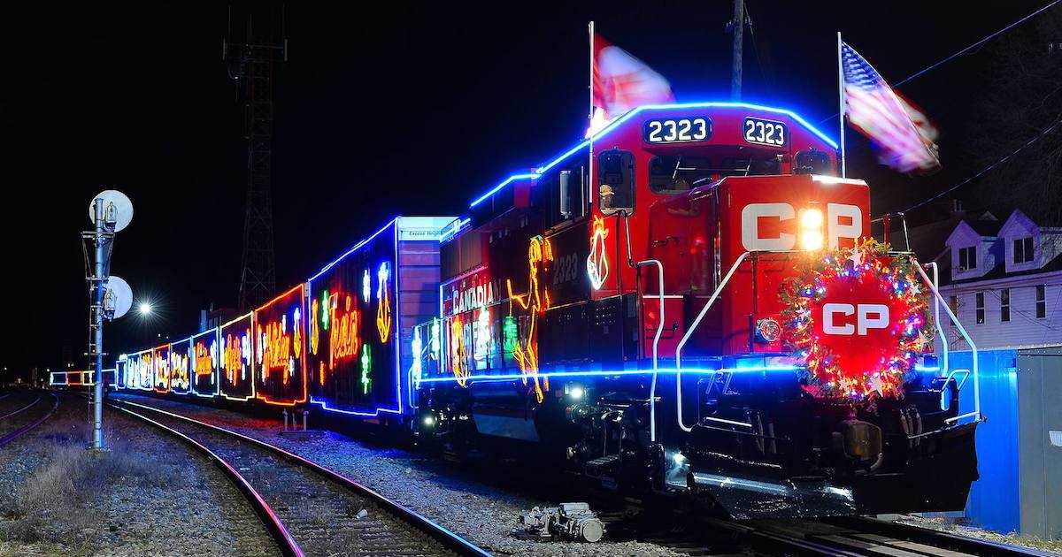 CP Holiday Train on Where Rockies