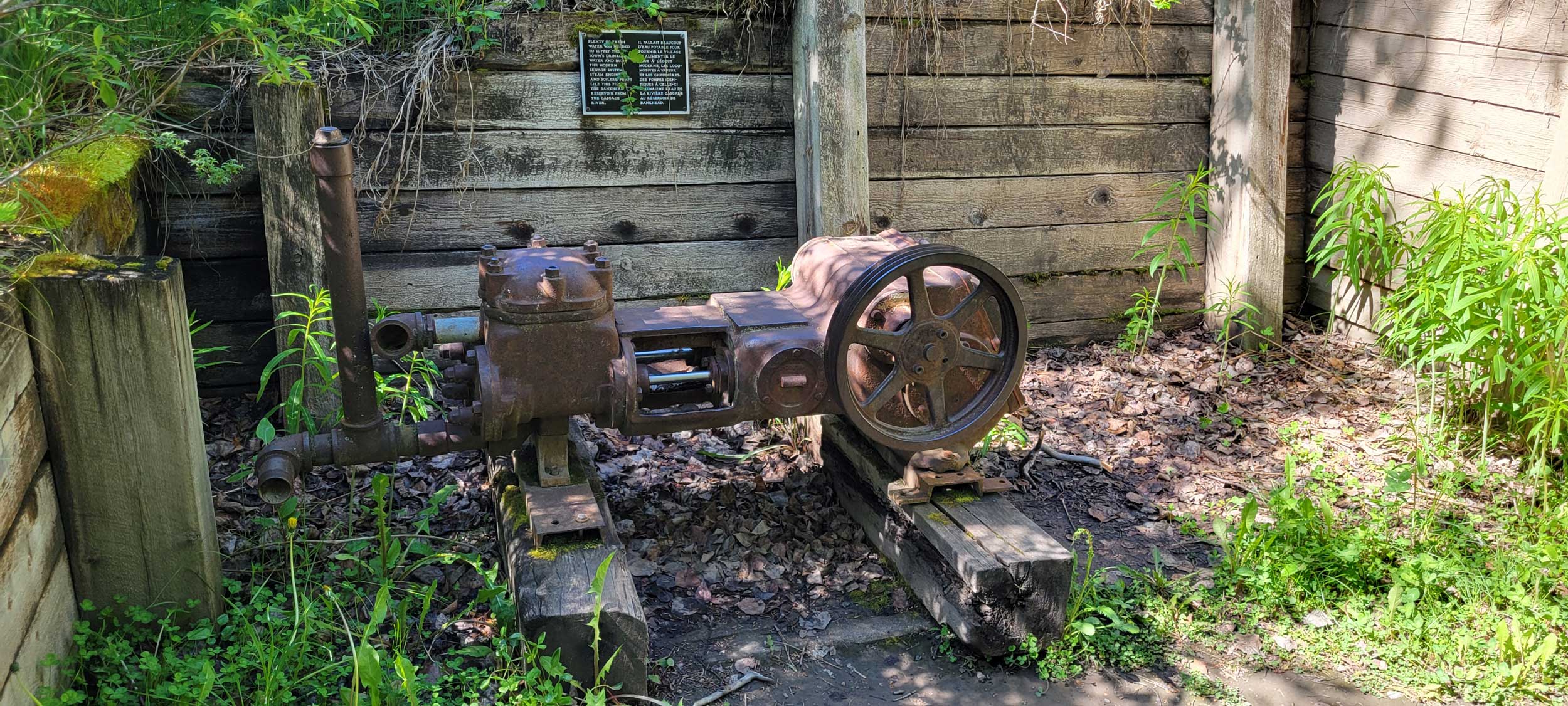 Pumps like this meant Bankhead had running water.