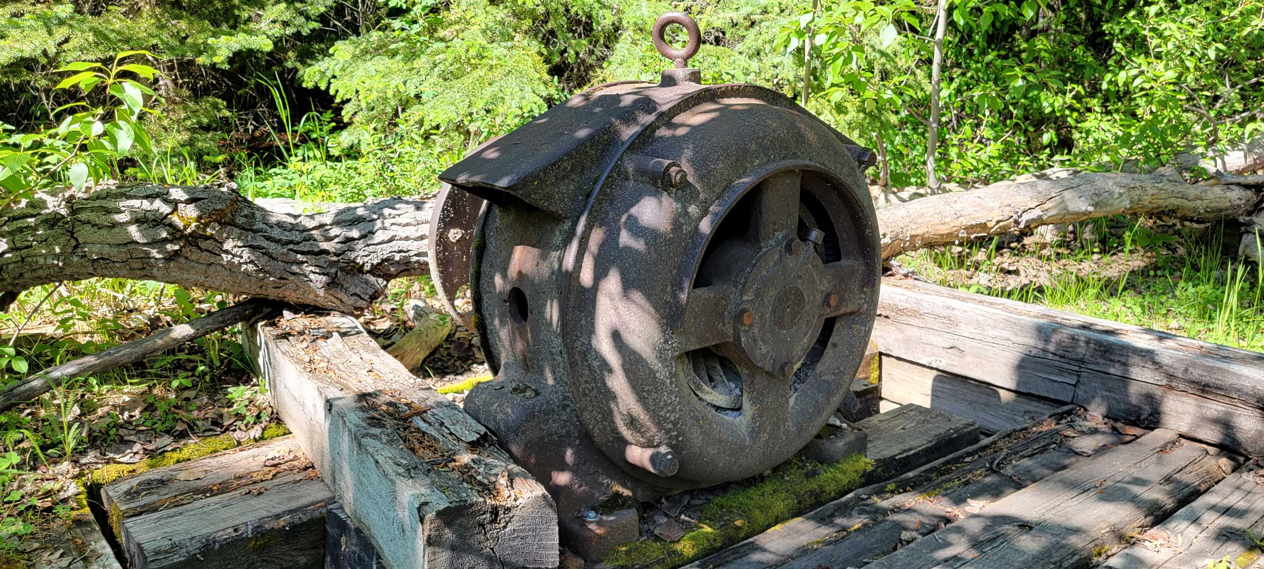 Electric engines meant Bankhead was a sophisticated town for its day.