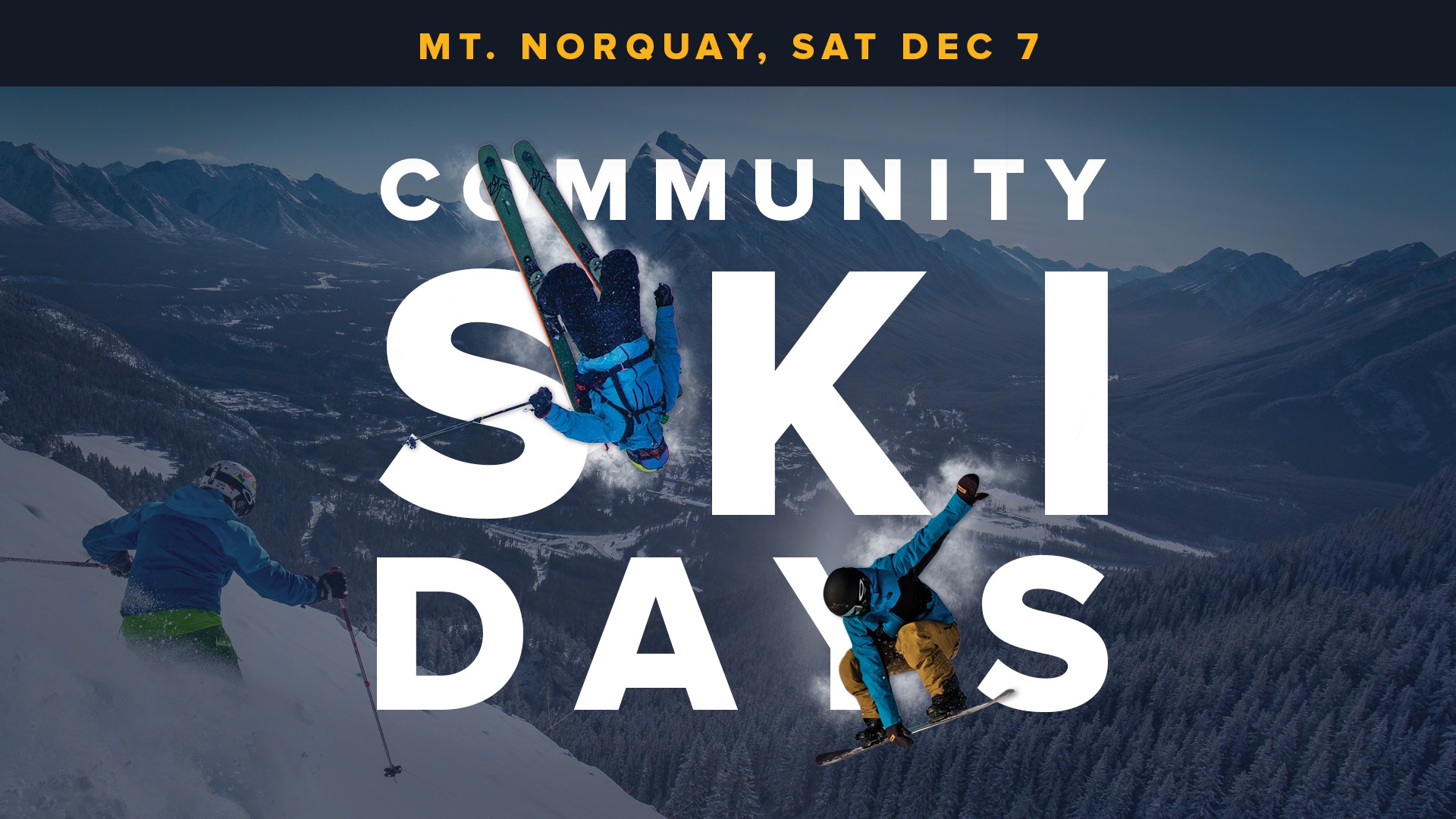 Mt Norquay Community Ski Day on Where Rockies