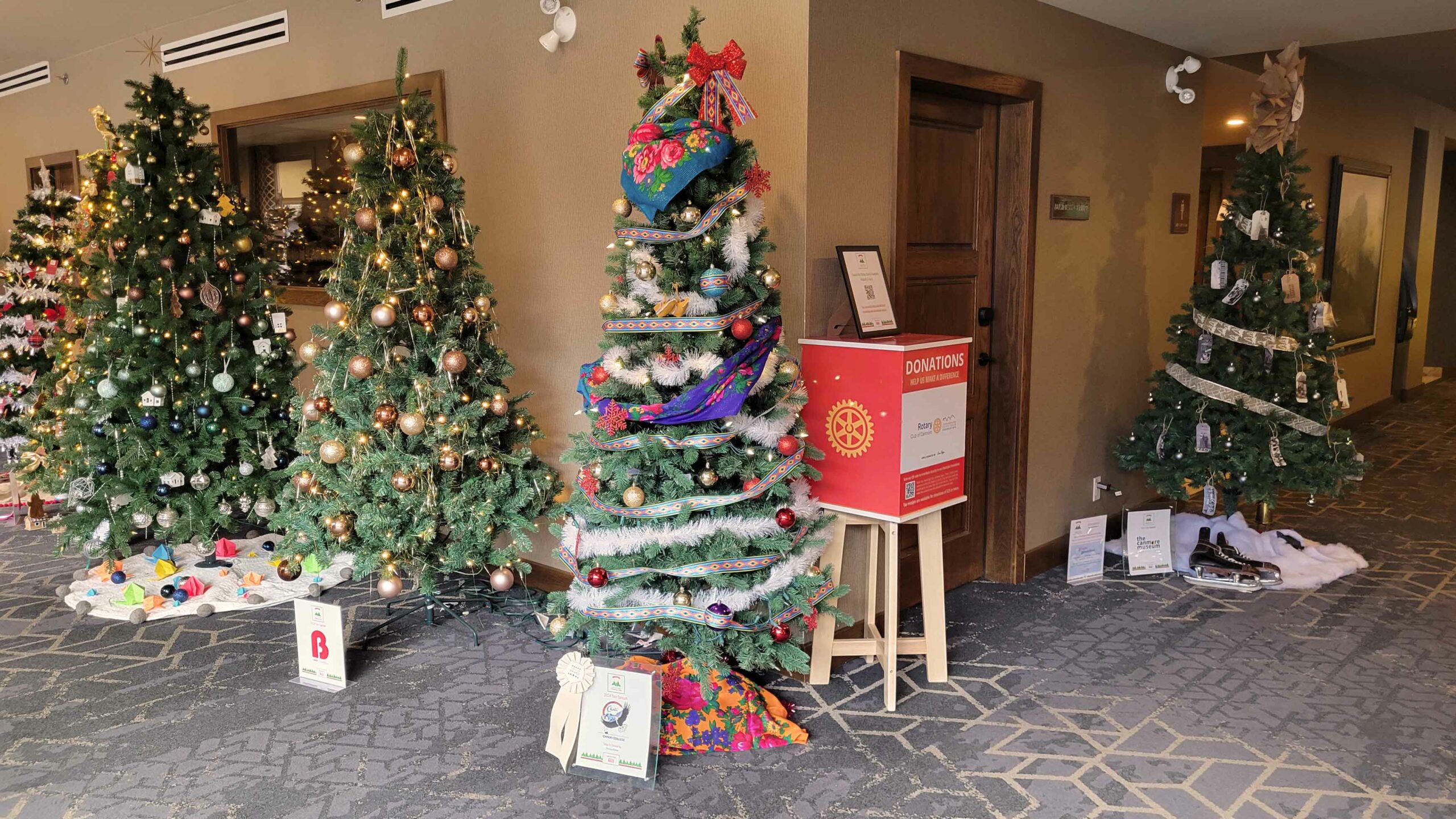This tree from Chiniki College is the cornerstone for the hallways.