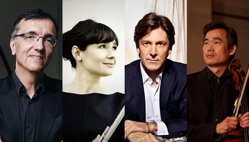 Mainstage Chamber Music Concert: Éric Le Sage, Magali Mosnier, Paul Meyer, Sung-Won Yang, Lee Allen, Joel Brennan, Patricia Shih, Nikita Pogrebnoy & Gahlord Dewald - Read more on Where Rockies Online Mainstage Chamber Music Concert: Éric Le Sage, Magali Mosnier, Paul Meyer, Sung-Won Yang, Lee Allen, Joel Brennan, Patricia Shih, Nikita Pogrebnoy & Gahlord Dewald on Where Rockies