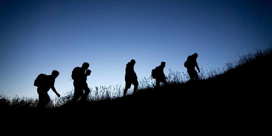 Full Moon Hike on Where Rockies