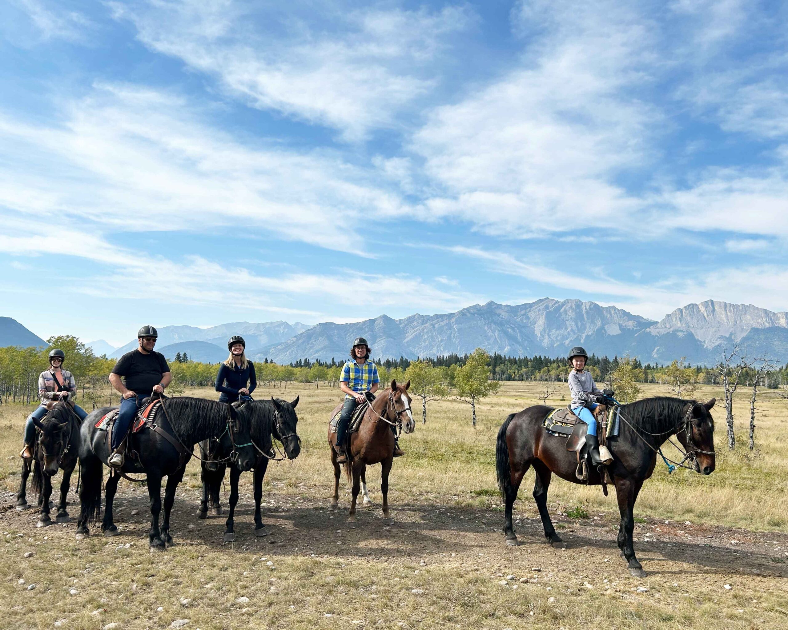 The horses, the scenery, and the people at Rafter 6 were amazing