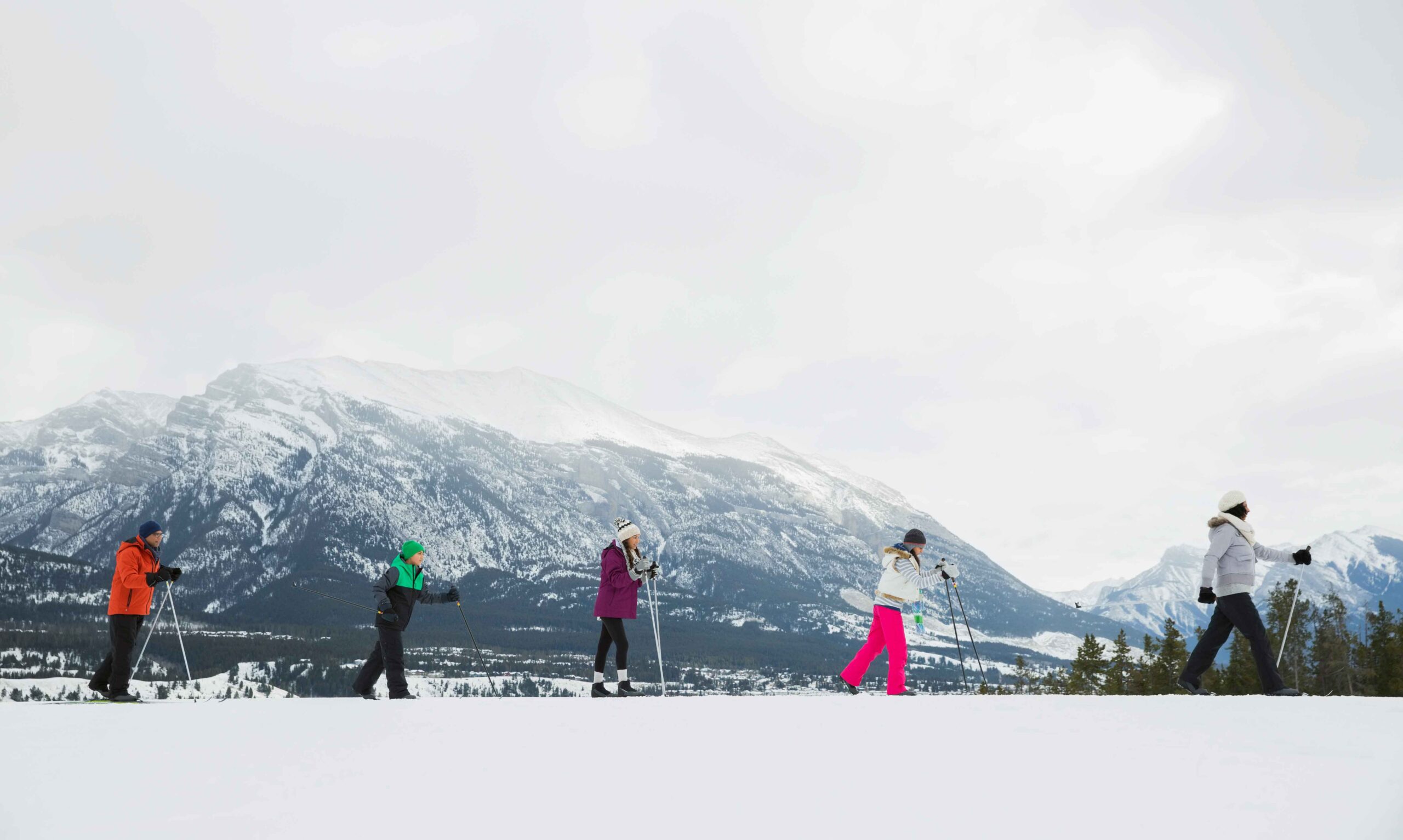 Cross Country Skiing is a great way to explore Kananaskis this winter.