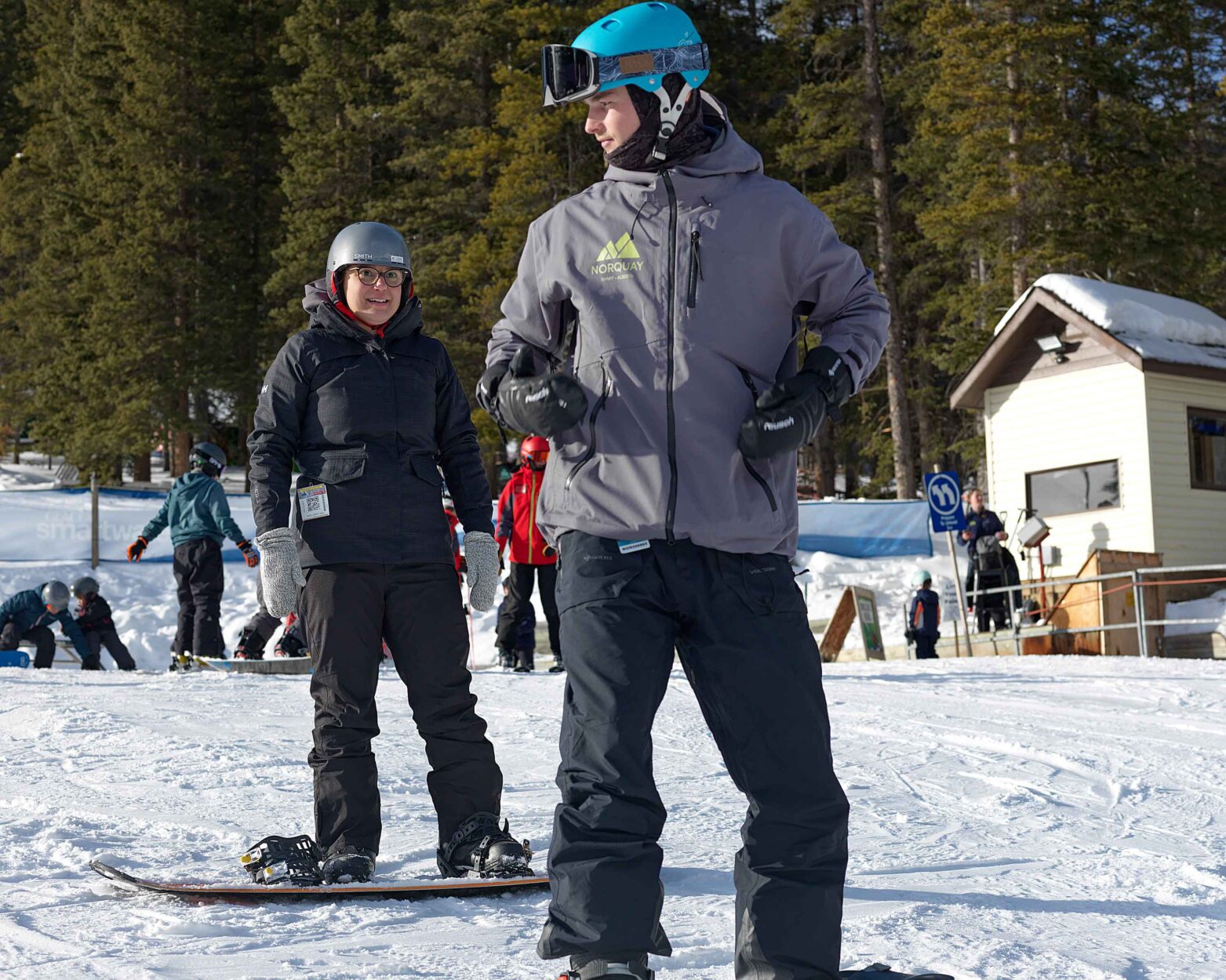 Snowboard Lesson at Mt Norquay on WhereRockies.com Snowboard Lesson at Mt Norquay Main Photo